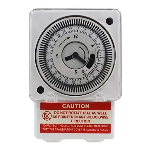 Temporizador Timer Reloj Programable Interruptor 24 Horario