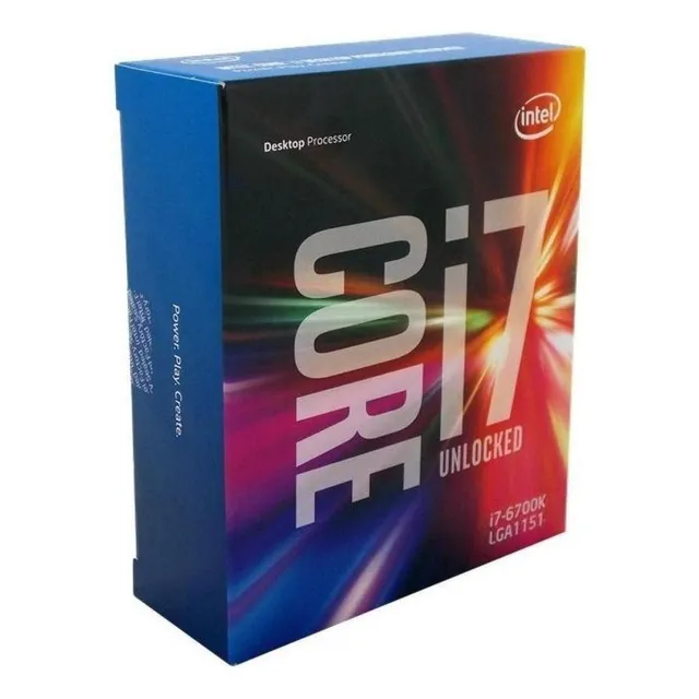 Procesador gamer Intel Core i7-6700K BX80662I76700K de 4 núcleos y 4.2GHz de frecuencia con gráfica integrada