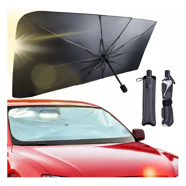 Quitasol Parasol Parabrisas Auto Tipo Sombrilla Cubre Sol