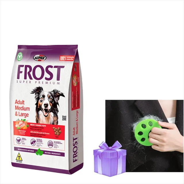 Frost + Regalo Comida Perro Lb Raza Grande Mediana 17 Kg