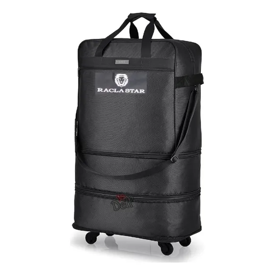 Maleta Tula Viajera Expandible 3 Niveles Con Ruedas