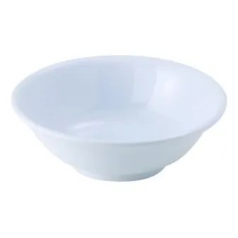 12 Plato Melamine Melamina Blanco Ondo Mmb22w Ñ Winco