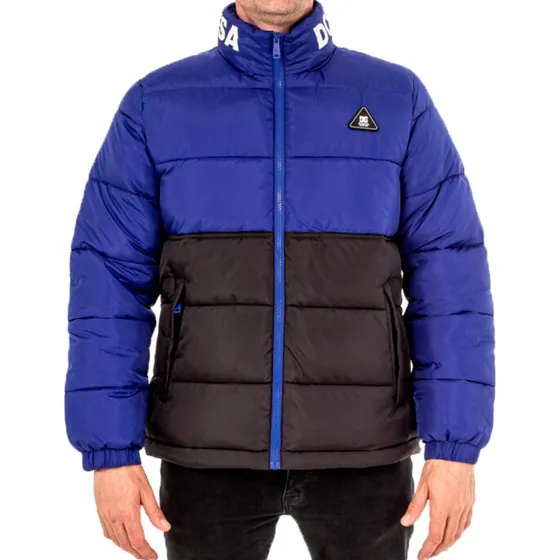 Campera Dc Lifestyle Hombre Gosforth Azul-negro Blw