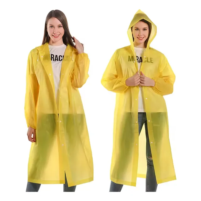 Piloto Para Lluvia Impermeable Con Capucha De Color 4683