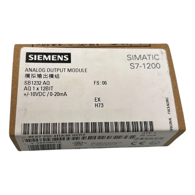  Analog Output Module 6es7232-4ha30-0xb0 Siemens 
