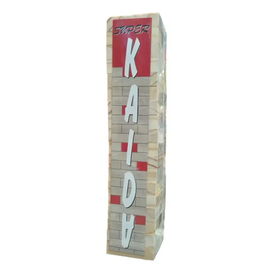 Jenga 54 Piezas Juego De Mesa Torre Apilable