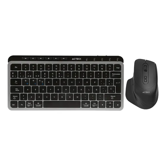 Kit Teclado Y Mouse Acteck Krea Mk750 Inalambrico Tamaño 65%