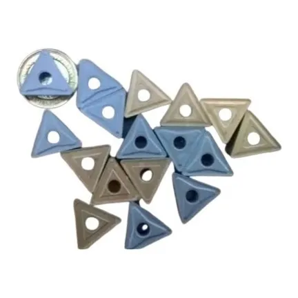 Inserto Triangular Liso Corta Biruta Usado Perfecto Estado