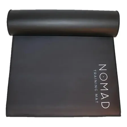 Tapete Antiderrapante Para Rolo De Treino Bike Nomad Anti-ruído Preto