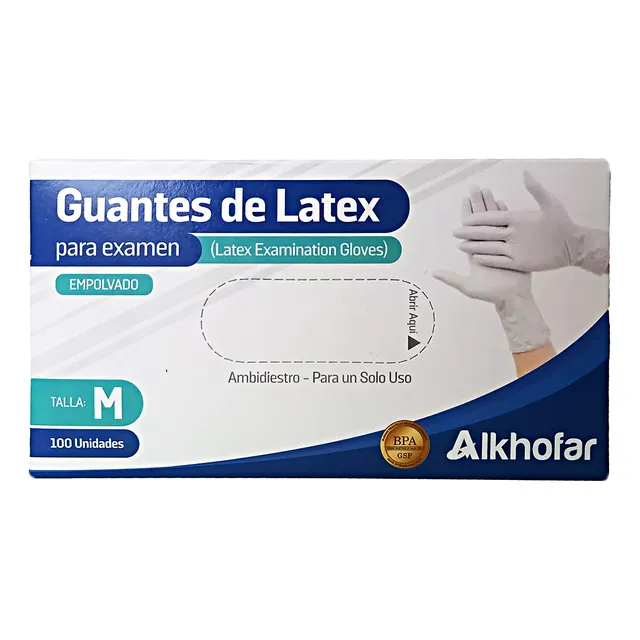 Guantes De Látex Caja X 100 Unidades Tallas Xs - S - M - L