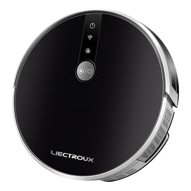 Robô Aspirador Liectroux C30b Aspira E Passa Pano Cor Preto 127/220V
