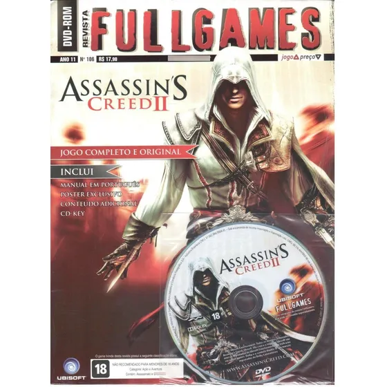 Assassins Creed Ii 2 Pc Original Mídia Física Fullgames 106