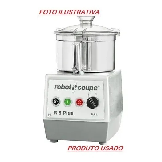 Cutter Mesa 5,5l 2 Velocidades 1200w Robot Coupe R5 Plus