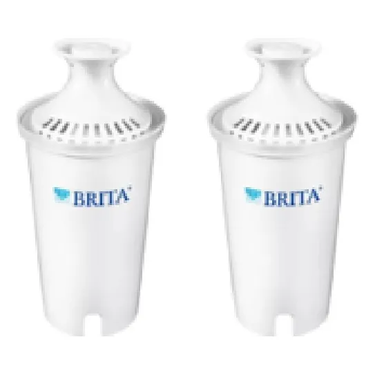 2 Filtros De Reemplazo Jarra Agua Brita = 600 Botellas 16 Oz