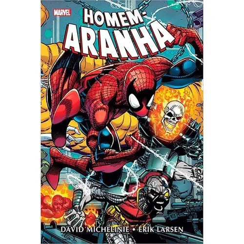 Homem-aranha Por David Michelinie E Erik Larsen (marvel Omnibus), De David Michelinie. Editora Panini Brasil Ltda, Capa Dura Em Português, 2023
