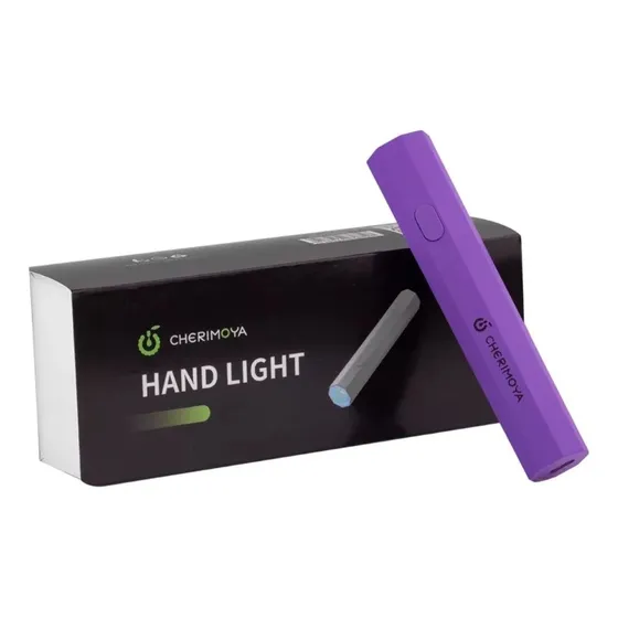 Mini Lampara Led Portatil 3w Linterna Uv-precurado Cherimoya