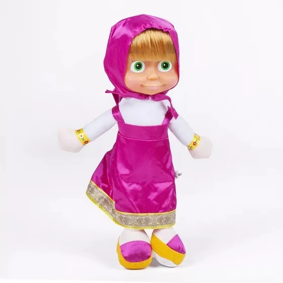 Masha Y El Oso Muñeca Peluche Juguete Figura Felpa Dib Anima
