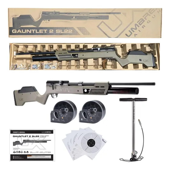 Rifle Umarex Gauntlet Gen1 Pcp Bomba Manual G9 .22 X P