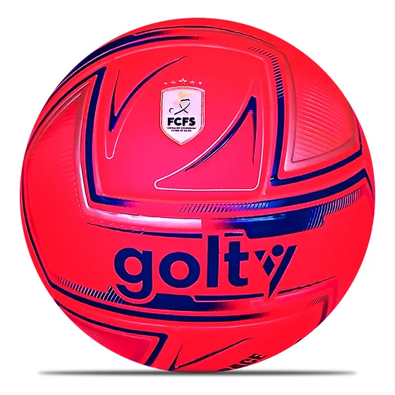 Balón Microfútbol Golty Competencia Space Laminado-rosa Color Rosa
