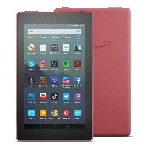 Tablet  Amazon Fire 7 2019 KFMUWI 7" 16GB plum y 1GB de memoria RAM 