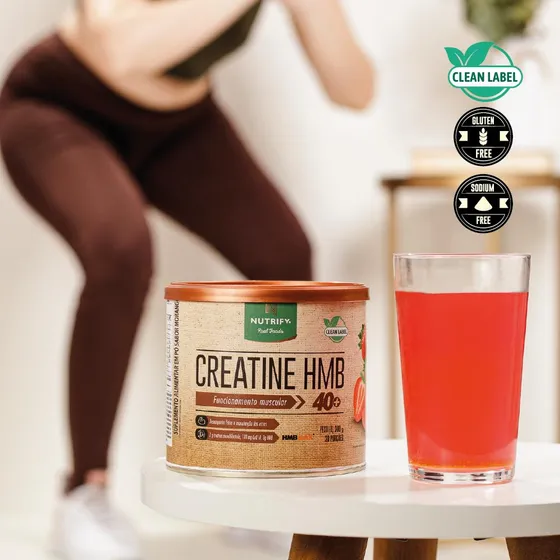 Creatine Hmb Nutrify 300g Morango