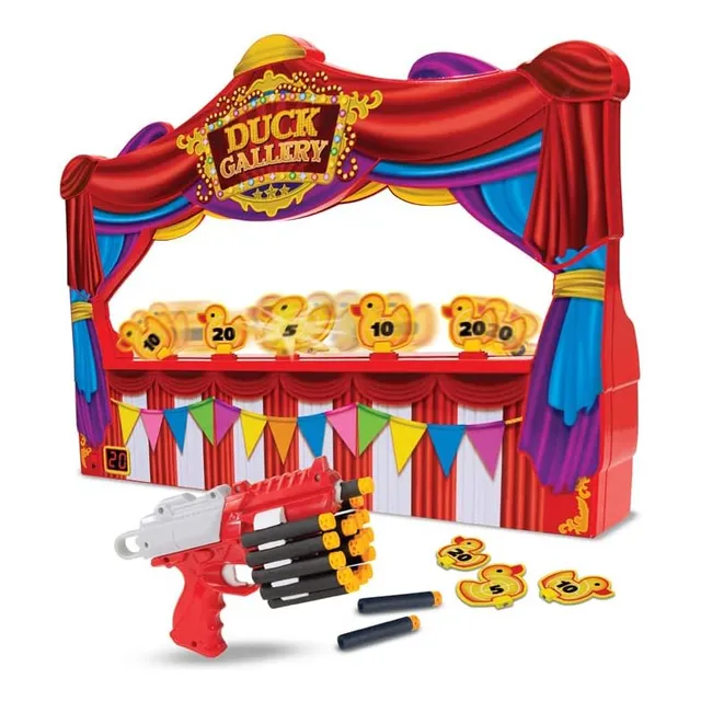 Juego Tiro Al Blanco Patos Eléctrico C/timer Luces Y Sonido
