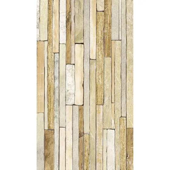 Ceramica Pared Estilo Piedra Beige 32x57. Cem Revestimiento