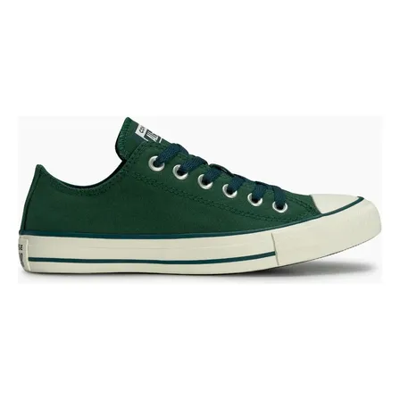 Tênis Converse Sem Gênero Chuck Taylor Ct3014 Curto T Verde Arvore/verde Esmeralda 01/amendoa Lisa 37 Br