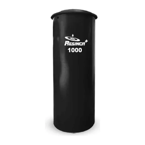 Tanque De Agua 1000 Litros Cilindrico Resinca 5años Garantia