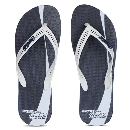 Chinelo Coca Cola Sandália Casual Passeio Original Masculina