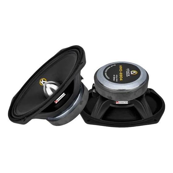 Par De Medios Rangos 6x9 Krack Audio 400w Open Alta Potencia
