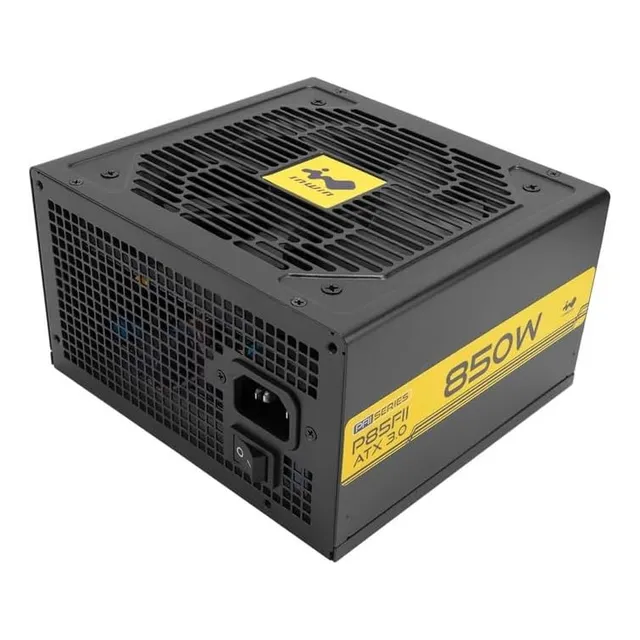 Fuente Inwin P85fii 850w 80+ Gold Atx 3.0 120mm Pci-e 5.0 Color Negro