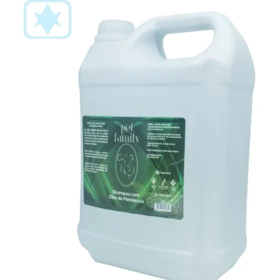 Shampoo Pet Com Propriedades Antissépticas E Cicatrizantes Fragrância Árvore do chá