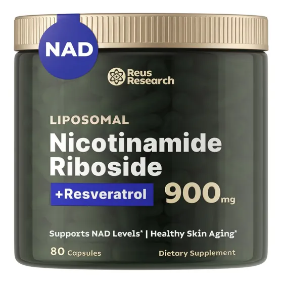 Nad + Nicotinamide Riboside 900mg Resveratrol 80 Cap