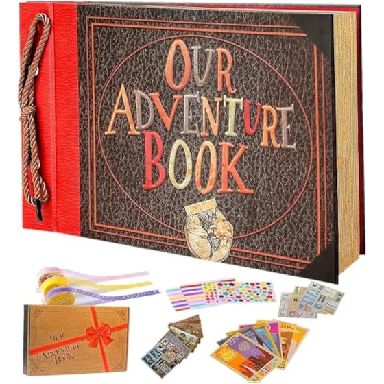 Libro De Recuerdos De Viaje De Estilo Retro Hecho