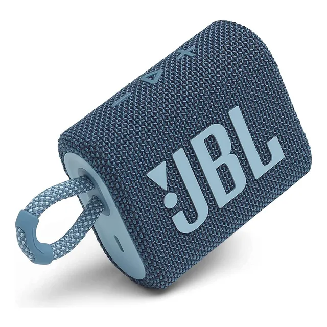 Altavoz Bluetooth Jbl Go 3 Portátil Impermeable Ip67 Azul