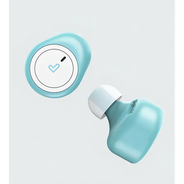 Auriculares Inalambricos Bluetooth Tws Urban 1 Bluish Color Celeste Color de la luz Sin color
