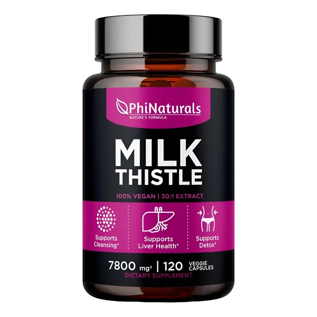 Milk Thistle Silimarina 7800 Mg - Unidad a $1000
