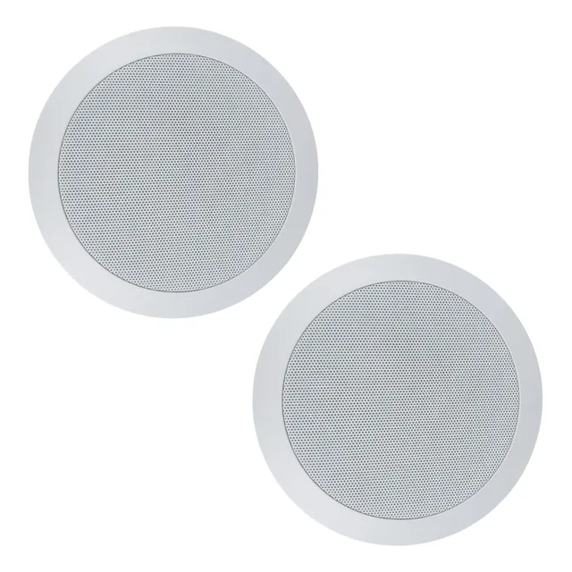 Par De Bocina Plafon  5.25 PuLG Transformador 100v Ambiental