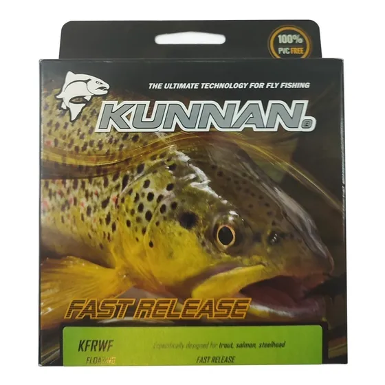 Linea Fast Release Flote Kunnan Pesca Con Mosca