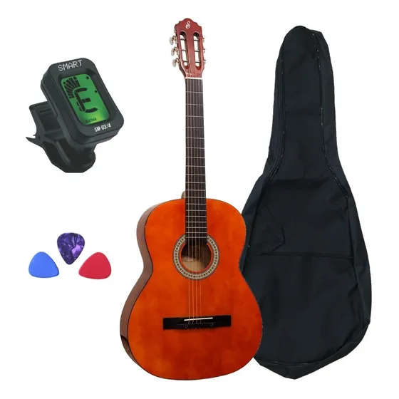 Violão Giannini Aço Start S-14 + Capa + Afinador + Palhetas