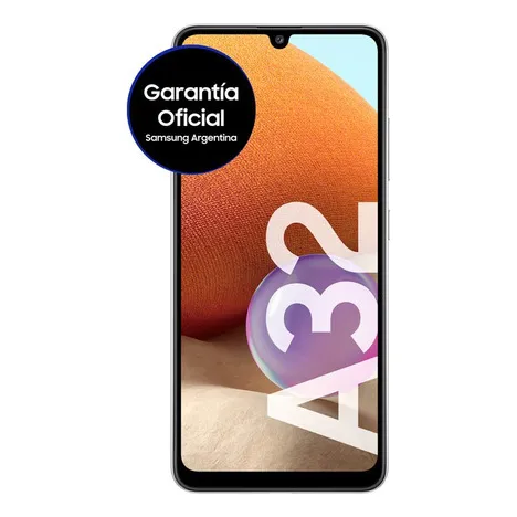 Celular Samsung Galaxy A32 128gb + 4gb Super Amoled 90hz Color Blanco - Aceptable (Reacondicionado)