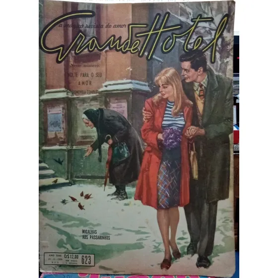 Grande Hotel Nº 623 Fotonovela Editora Vecchi 1959 Romance 