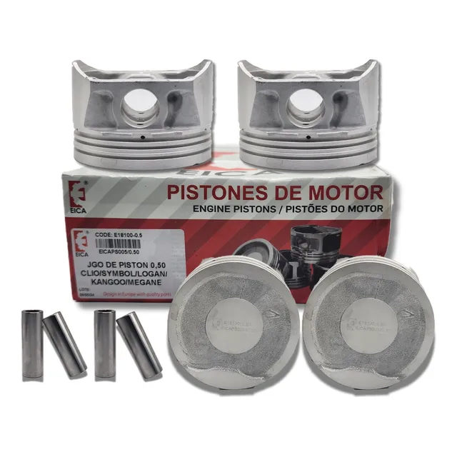 Juego Pistones Renault Symbol Clio Megane 1.6 16v K4m [0.20]