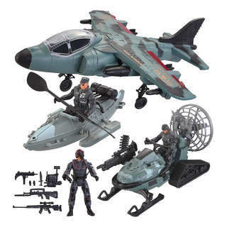 Juego De Juguetes Para Vehículos Militares Joyin, Avión Mili Juego De Juguetes Para Vehículos Militares Joyin, Avión Mili