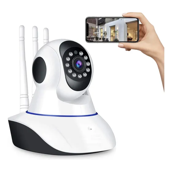 Cámara Seguridad Robotizada 720p Domo Onvif, Visión Nocturna