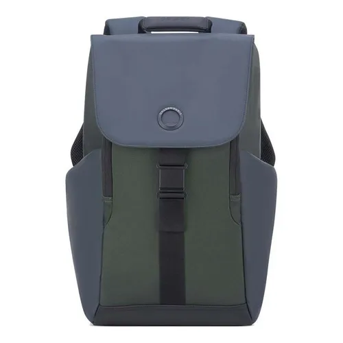 Delsey Mochila Portalaptop Securflap De 16'', Army Color Verde Army