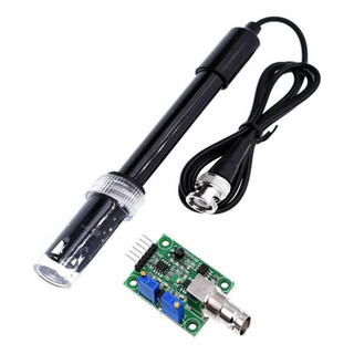Módulo Sensor Ph0-14. Sonda De Eletrodo Bnc Com Cabo Detecto Módulo Sensor Ph0-14. Sonda De Eletrodo Bnc Com Cabo Detecto