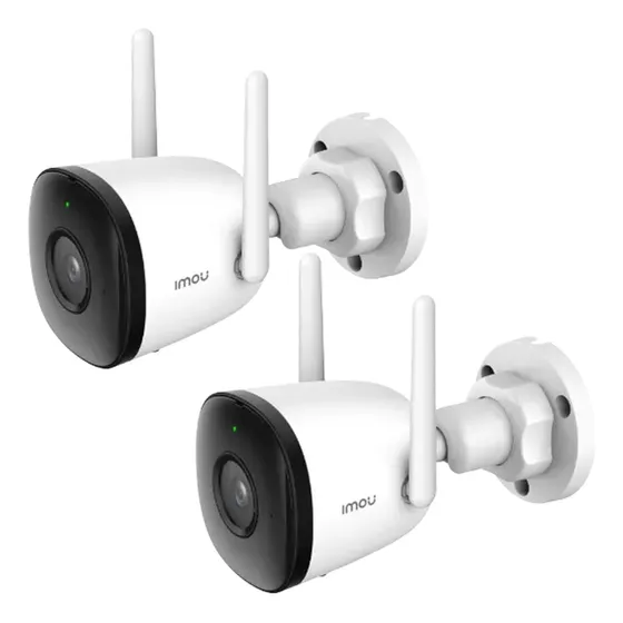 Kitx2 Cámara De Seguridad Wifi Imou Ip Bullet Exterior