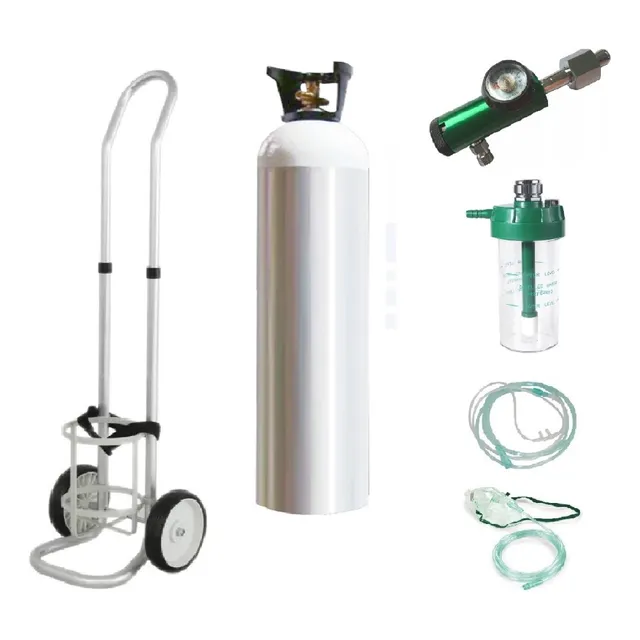Tanque De Oxígeno De 1.700 Litros Con Kit Completo